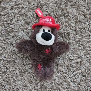 Kong Brown Plush Bear Keychain